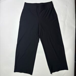 Eileen Fisher Washable Stretch Crepe Pant with Yoke